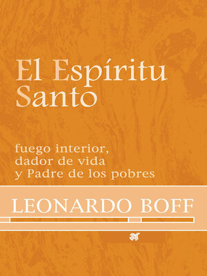 cover image of El Espíritu Santo
